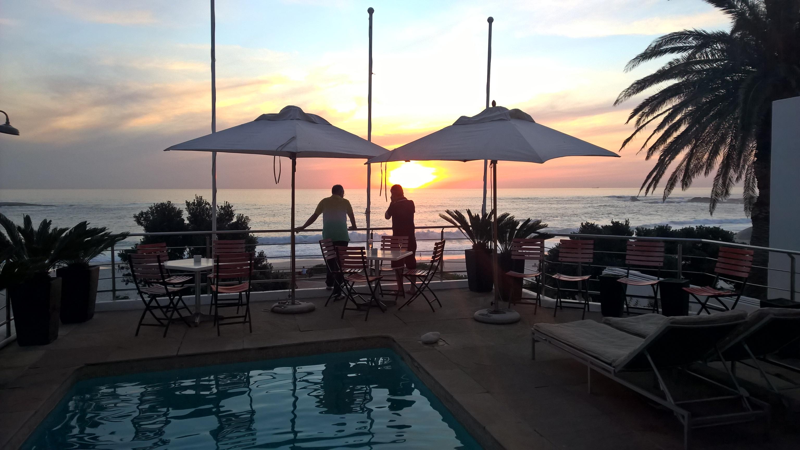 Sea Castle Hotel Camps Bay Kapsztad Zewnętrze zdjęcie