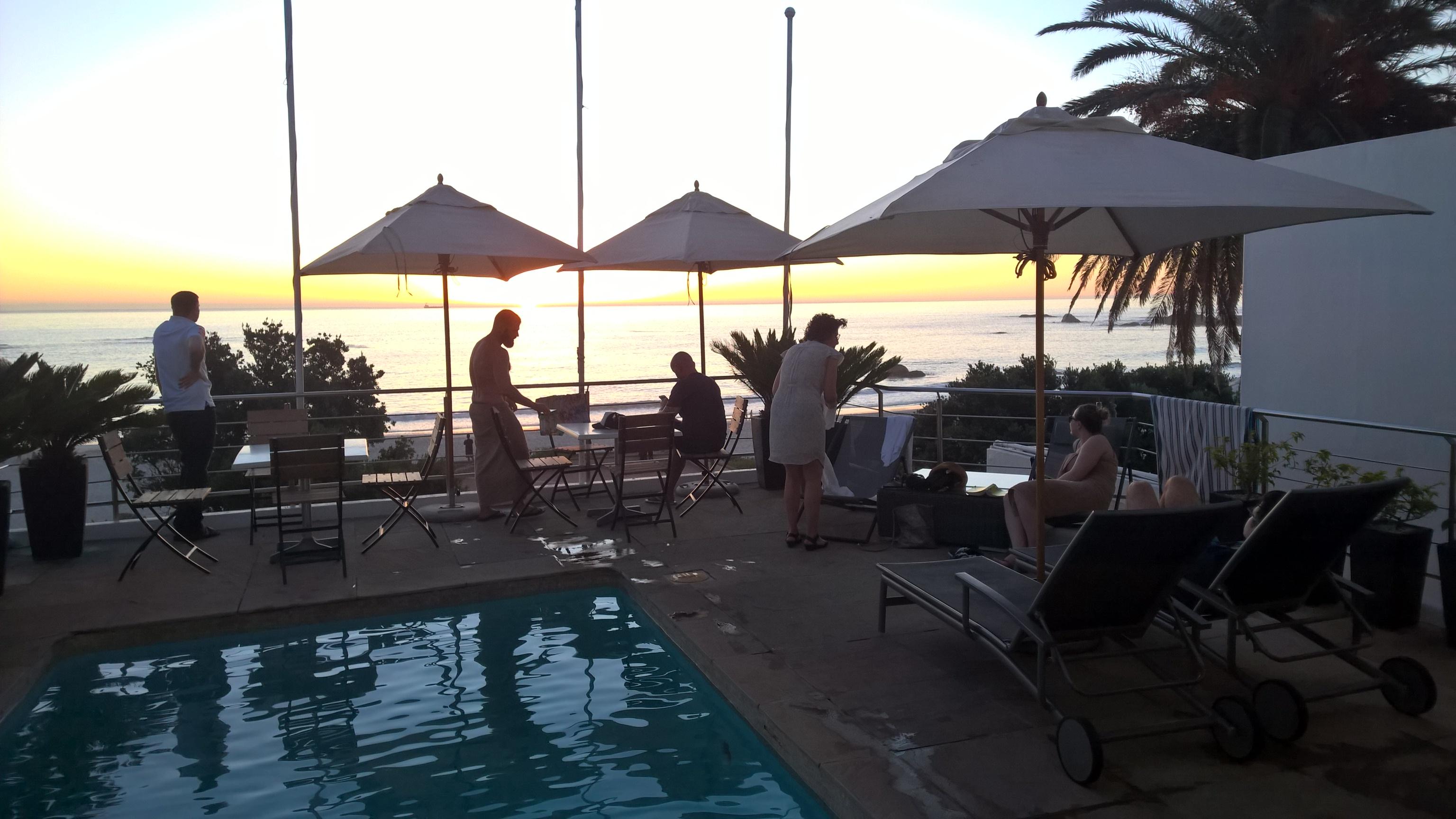Sea Castle Hotel Camps Bay Kapsztad Zewnętrze zdjęcie